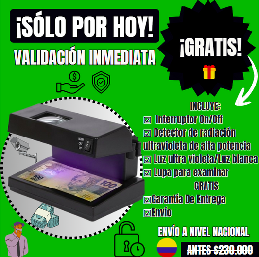 IDENTIFIER™ Validador de efectivo Anti Fraude